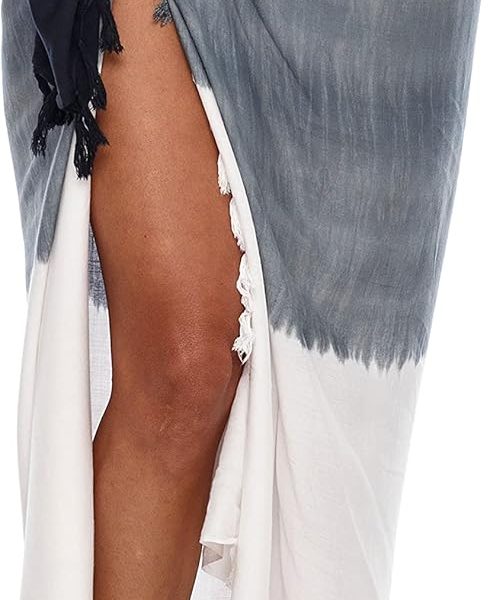 Sarong Wraps For Women Beach Cover Up Skirt Swimsuit Wrap Pareo Coverups Ombre Tie Dye
